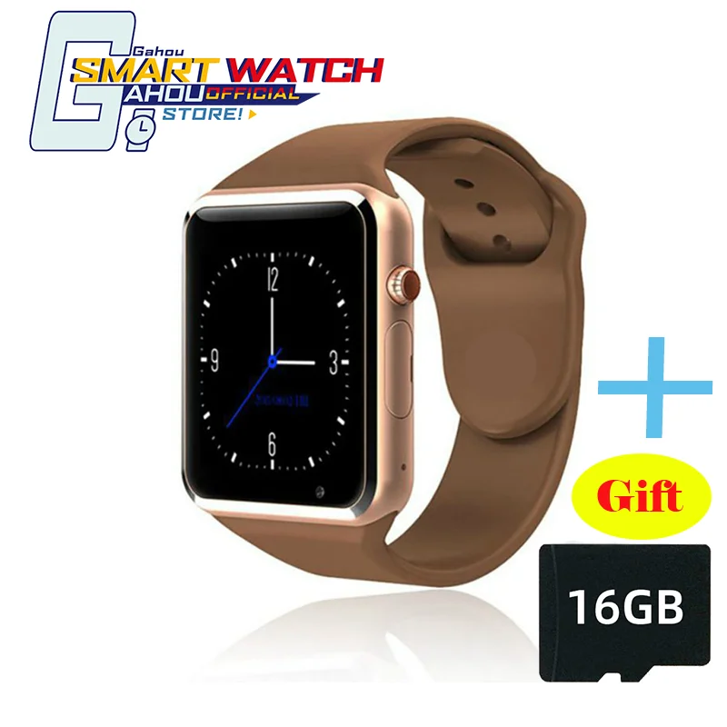 Смарт часы 2020 телефон A1 Bluetooth Поддержка SIM TF камера Watches для Android IOS мужчин PK GT08 DZ09 Q18