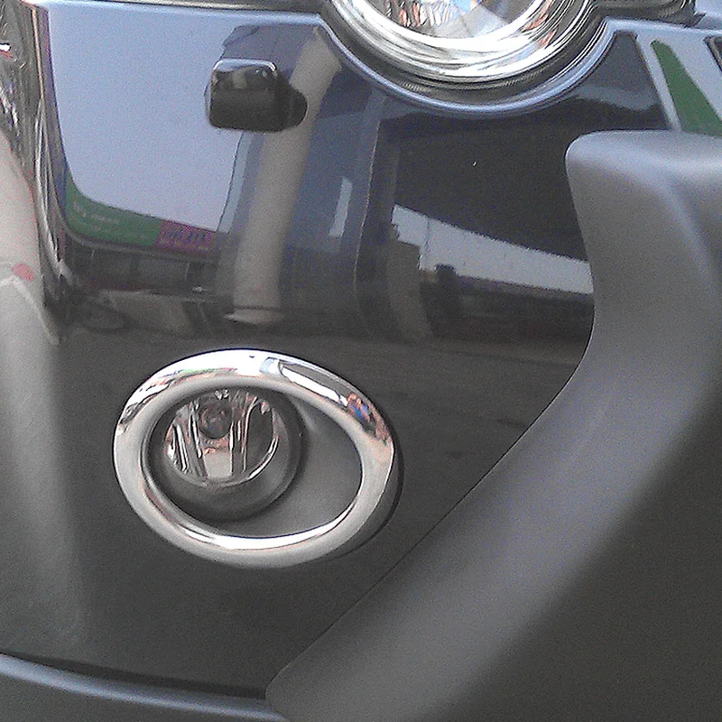 2 шт./компл. Автомобильная хромированная крышка противотумансветильник фары ABS