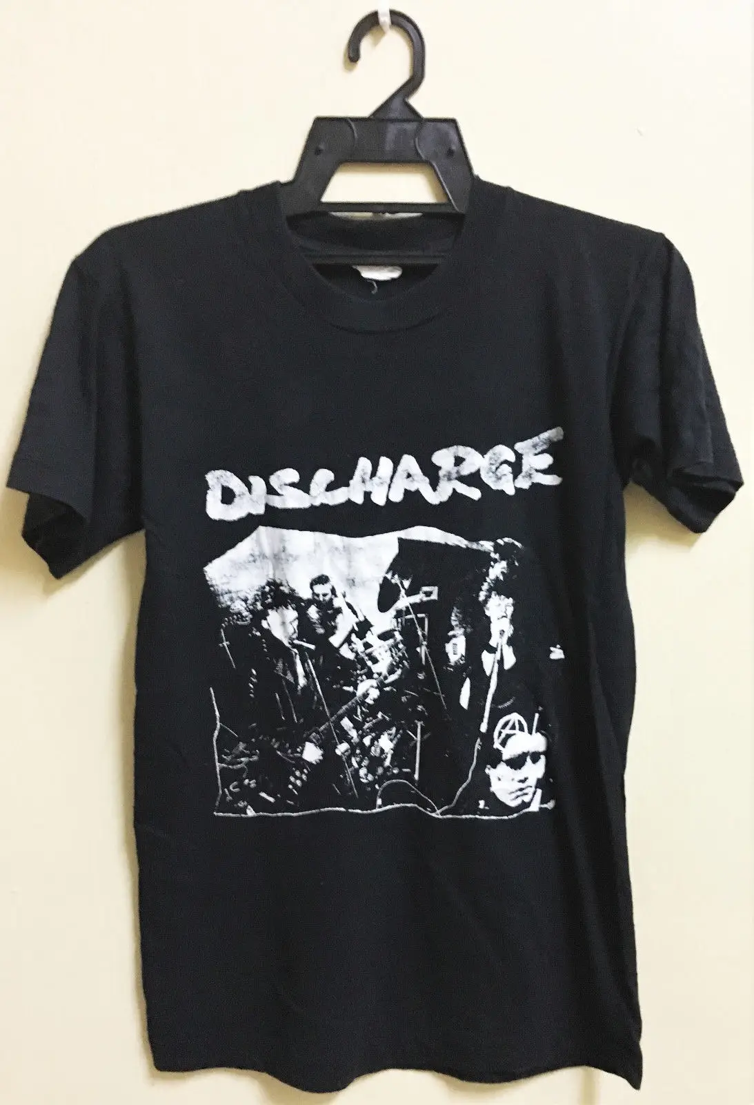 Винтажная 80'S разрядка панк Рок Hardcore Тур концертный промо футболка Gbh Мужская 2018