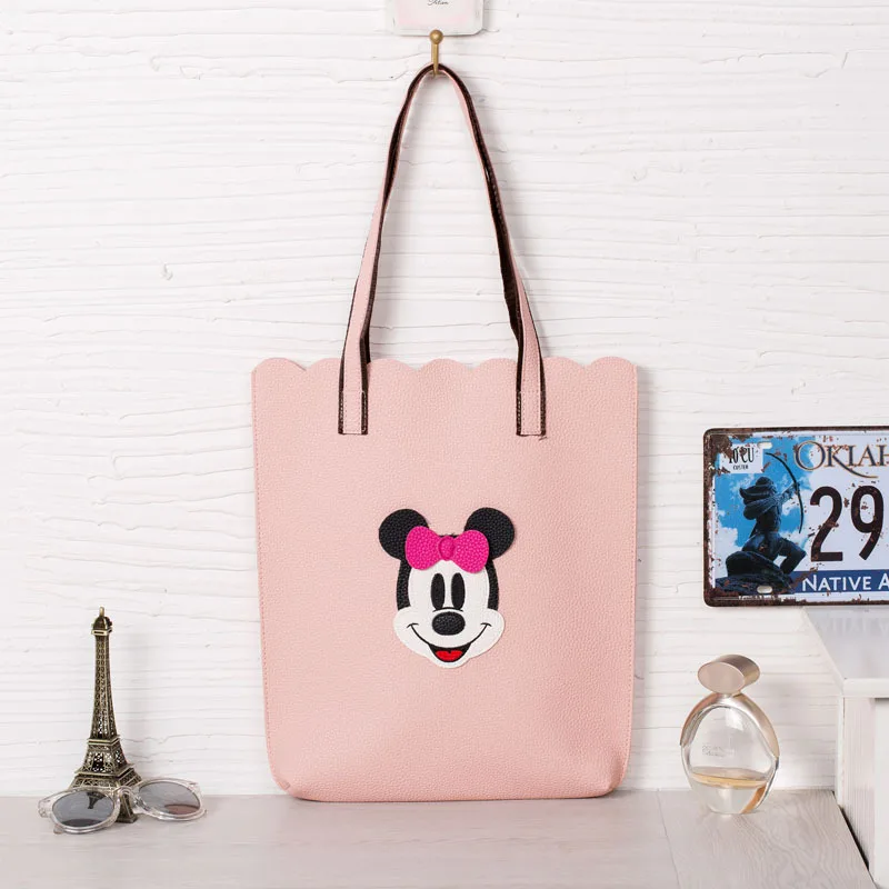 Женская сумка на плечо с Микки Маусом из мультфильма Дисней милая сумочка Минни