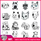 Шармы-бусины для браслетов Pandora, серебро 925 пробы