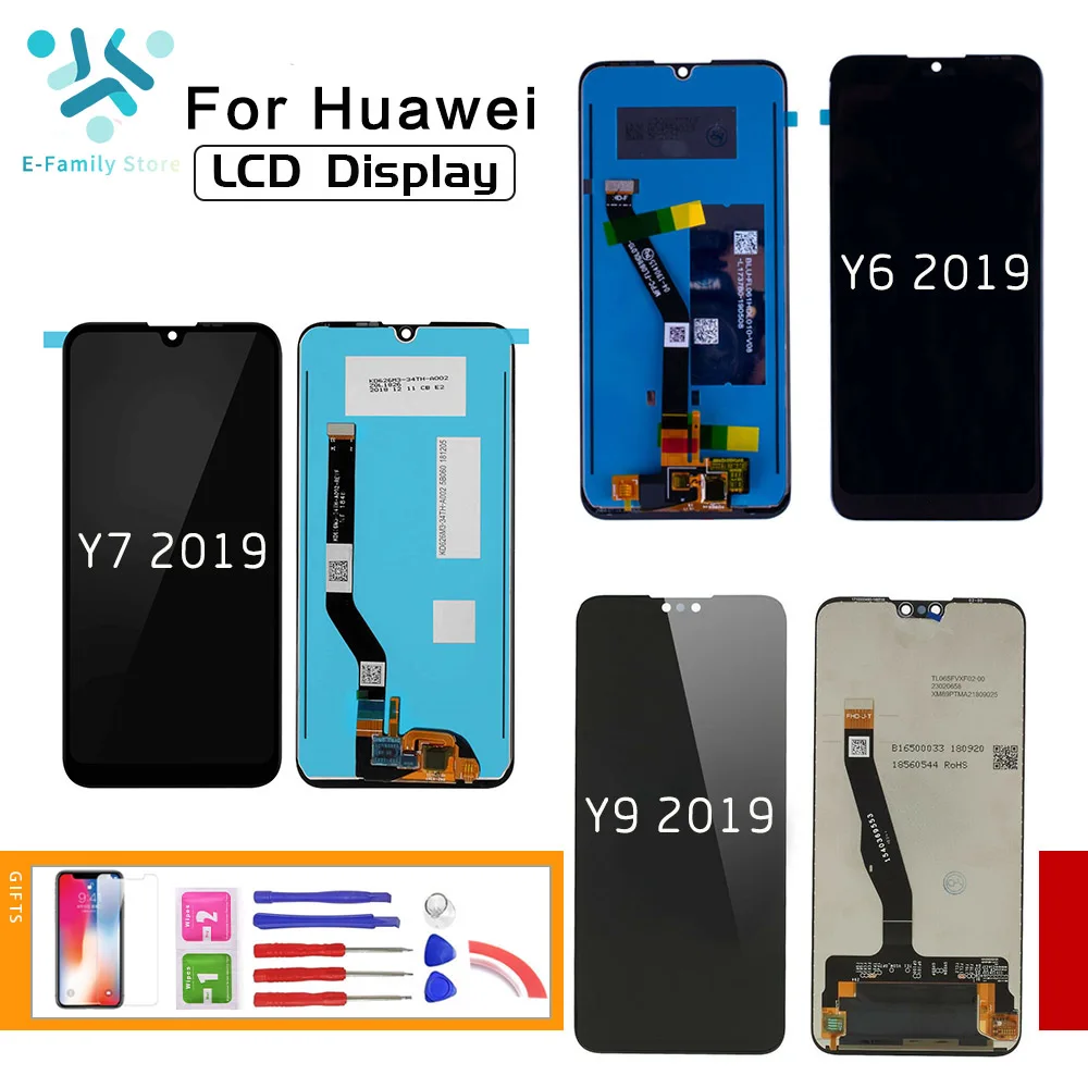 Сменный ЖК дисплей для HUAWEI Y6 2019 Y7 2019|Экраны мобильных телефонов| |