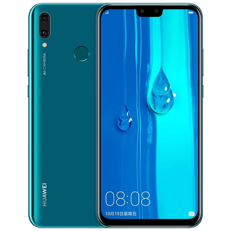 Смартфон huawei Y9, 6,5 дюймов, 4 ГБ, 64 ГБ, Восьмиядерный процессор Kirin 710, Android 8,1, 4000 мАч, huawei Enjoy 9 Plus, телефонный звонок