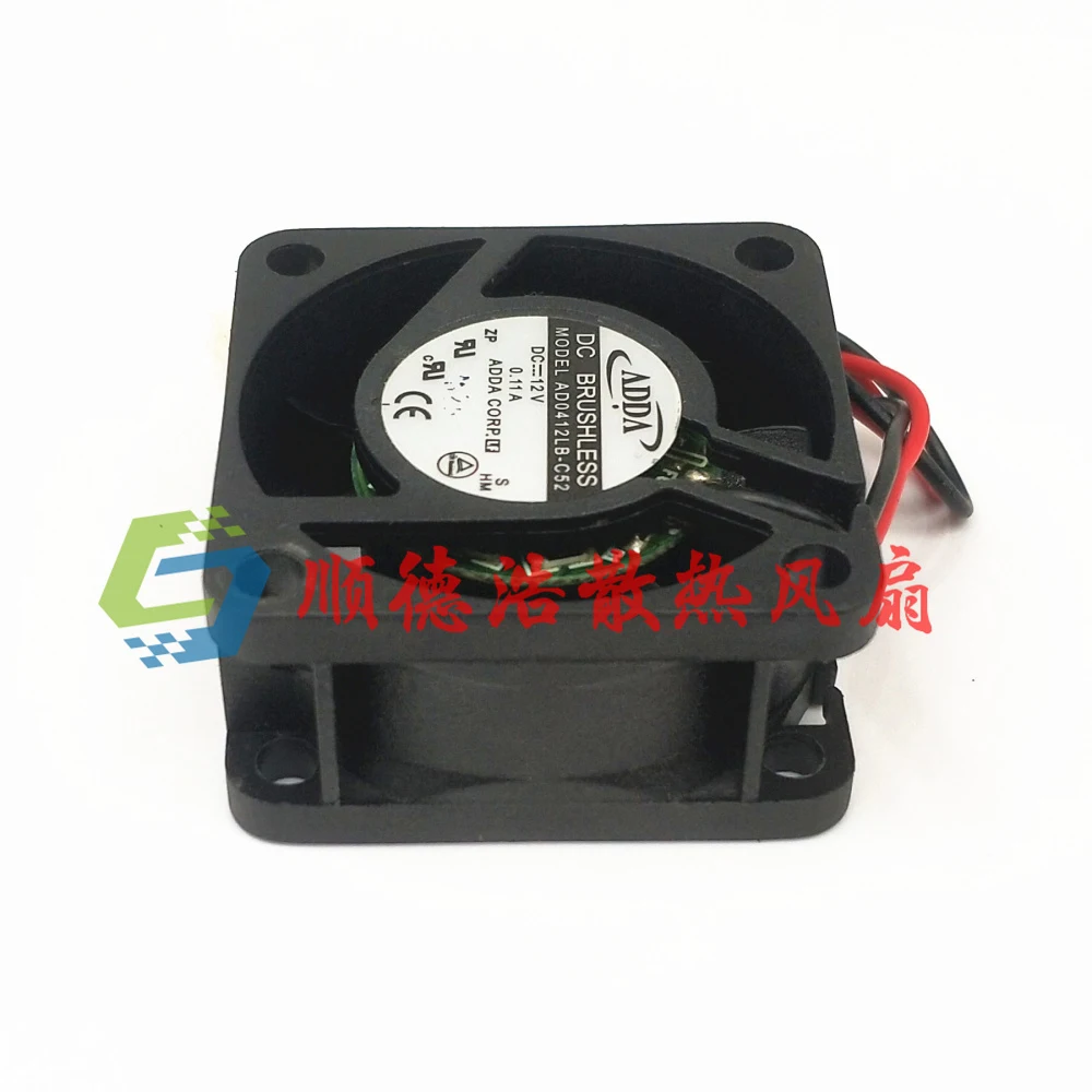 

Free Shipping for fan AD0412LB-C52 4cm 40x40x20mm 4020 DC12V 0.11A dual ball bearing cooling fan