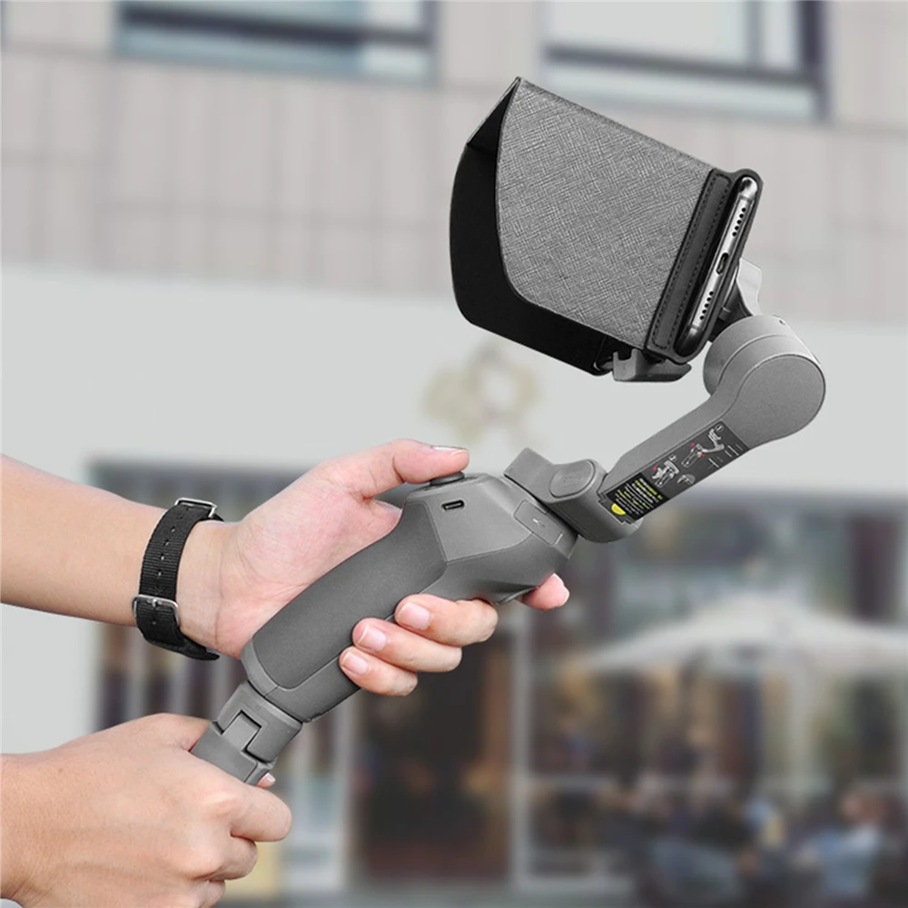 

Зонт мобильный телефон солнцезащитный капюшон складной колпак для DJI OM 4 для OSMO Mobile 3 ручной PTZ портативный монопод с шарнирным замком Камера стабилизатор