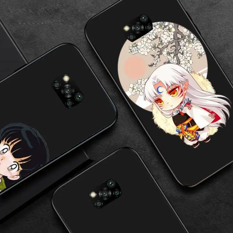

Anime Inuyasha Sesshoumaru Higurashi Kagome Phone Case For xiaomi Redmi 5 5A plus 7A 8 note 2 3 4 5 5A 6 7 GO K20 A2