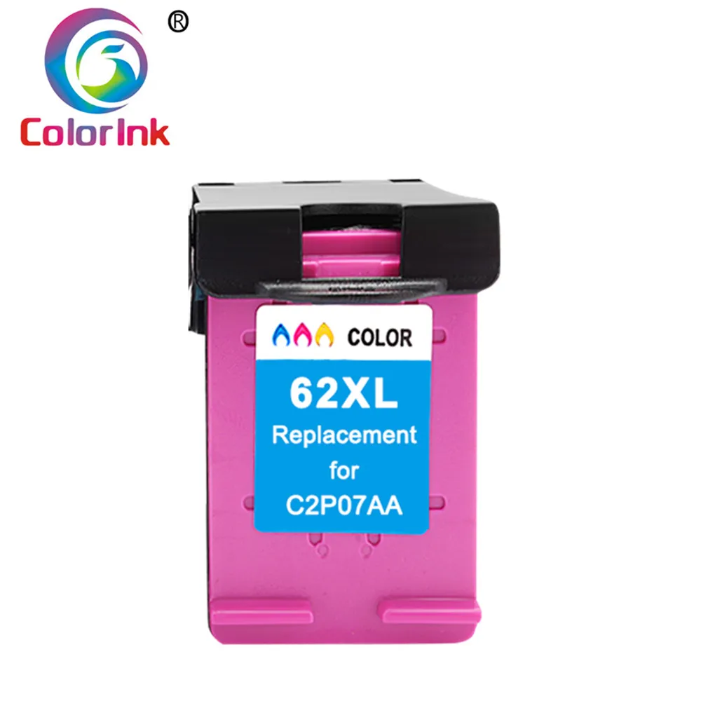 Цветной чернильный картридж ColoInk 62XL для hp 62 XL hp62 Envy 5640 OfficeJet 200 250 5540 5740 5542