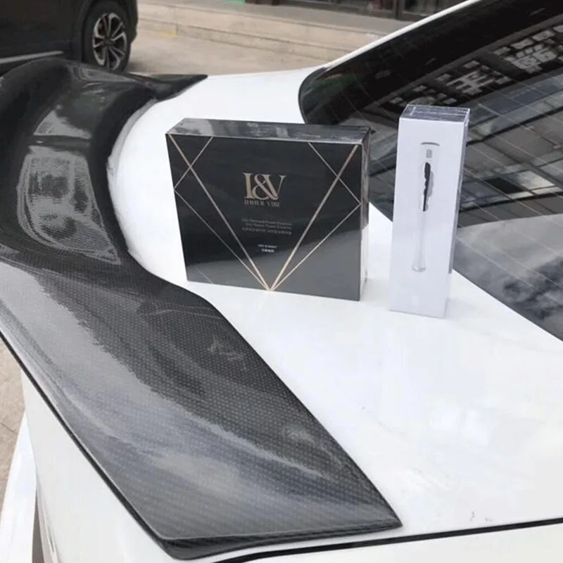 Спойлер из натурального углеродного волокна для крыла BMW 3 серии E90 седан 320i 325i 335i