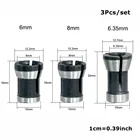 3 шт. цанги 66, 358 мм хвостовик маршрутизатора удлинитель Цанга патрон гравировальная Обрезка машина электрический маршрутизатор фрезеровочные режущие детали