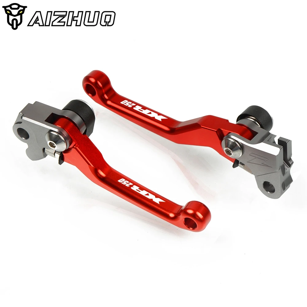 ЧПУ Сводные сцепные рычаги для HONDA XR250 XR 250 1995-2007 2006 2005 2004 2003 2002 мотоцикл рычаги для ДЕРТ Пит байка