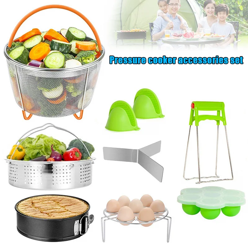 

Steamer Basket Pressures Cooker Accessories Set Compatible with Instant Pot E2S