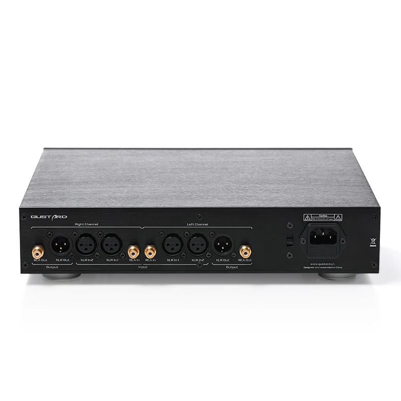 GUSTARD P26 полностью сбалансированный предусилитель LM49860 HIFI Предварительный