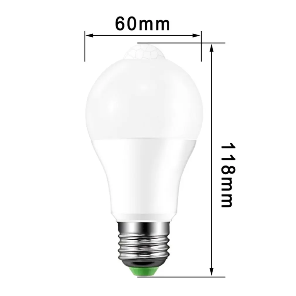 

PIR Motion Sensor Auto Energy Saving Light Bulb Infrared Lamp Dusk Till Dawn Indoor/Outdoor Lighting