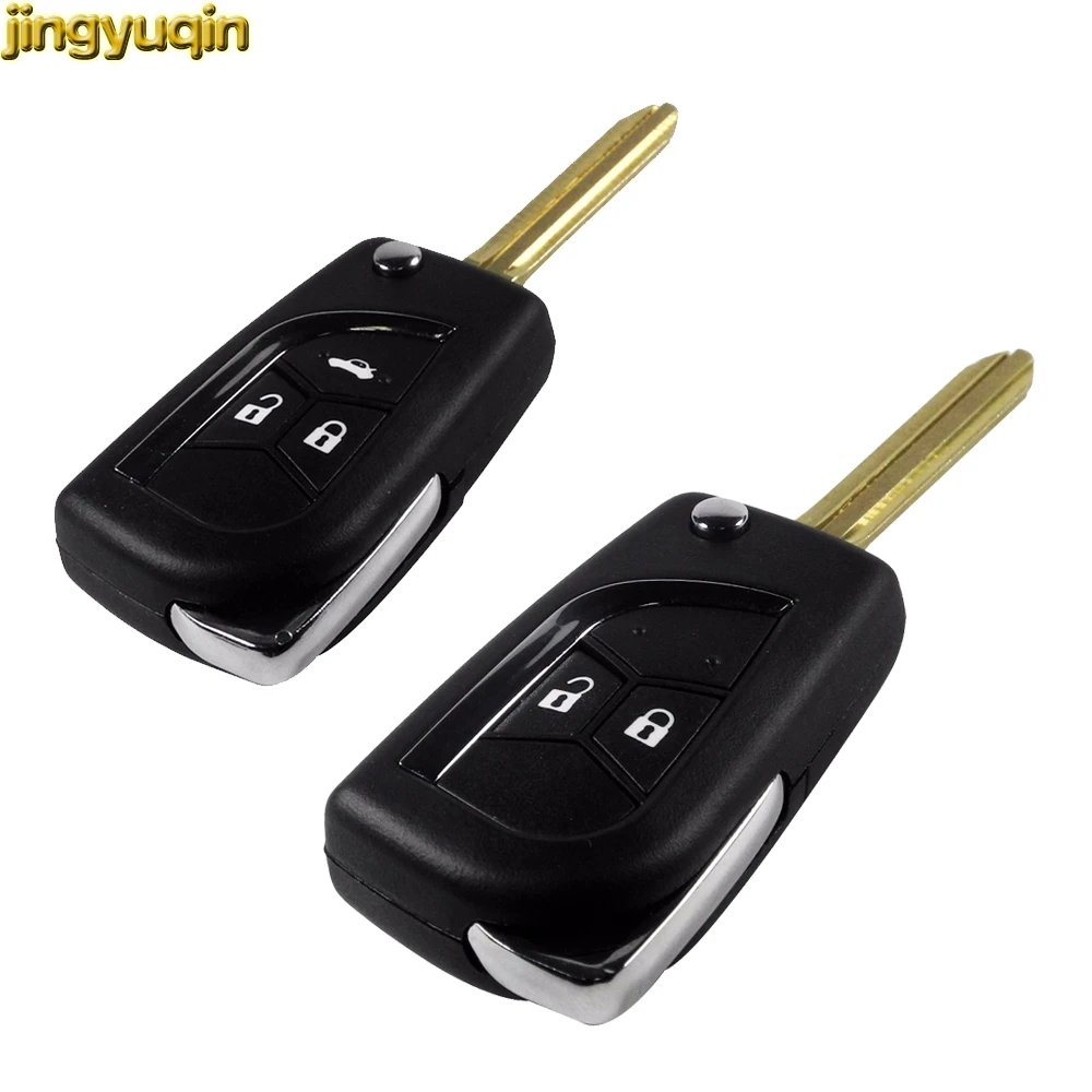 Модифицированный флип чехол для дистанционного ключа от машины оболочка Fob Toyota