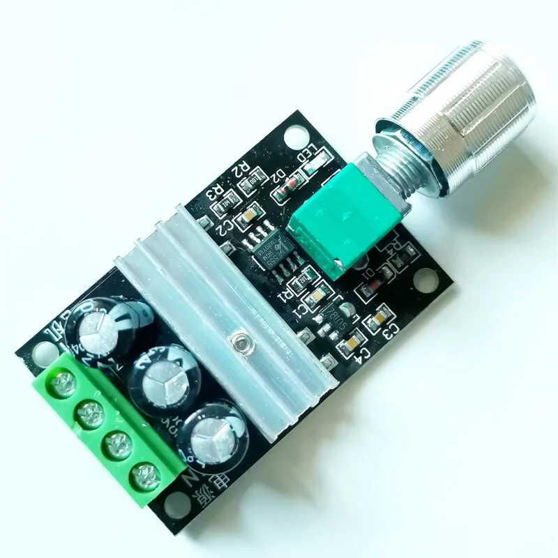 1 шт. ШИМ регулятор скорости двигателя DC 6V 12V 24V 28VDC 3A 80W Регулируемый с