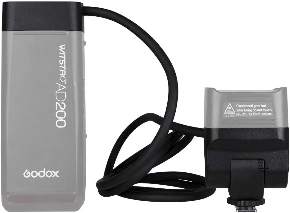 GODOX EC200 AD200 дистанционного разделения расширения голову Горячий башмак и 2 м