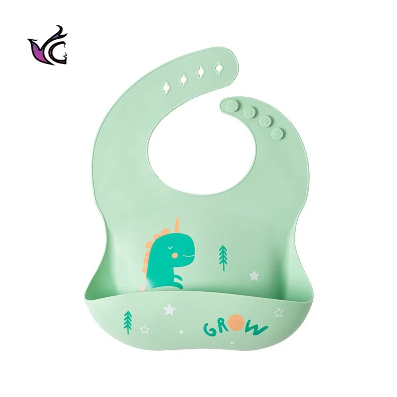 

Yg Baby Silicone Bib Baby Food Bib Children's Waterproof Dirty Saliva Bib Children's Food Bib Wash Free