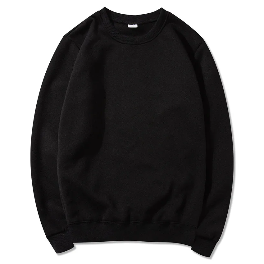 

Brand Men Casual Hoodies Sweatshirt New Spring Solid Color Polyester Pullover Warm Hoodie Male Asian Size S-XXXL