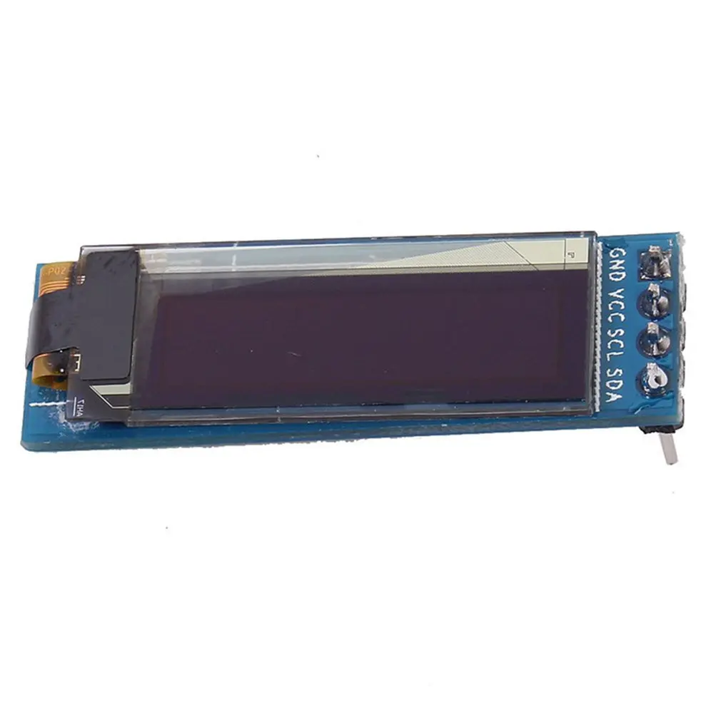 Iic I2c 0 91 &quot128x32 Белый Oled ЖК дисплей модуль 3 v 5v для Arduino Pic дюймов белый|ЖК-экраны и
