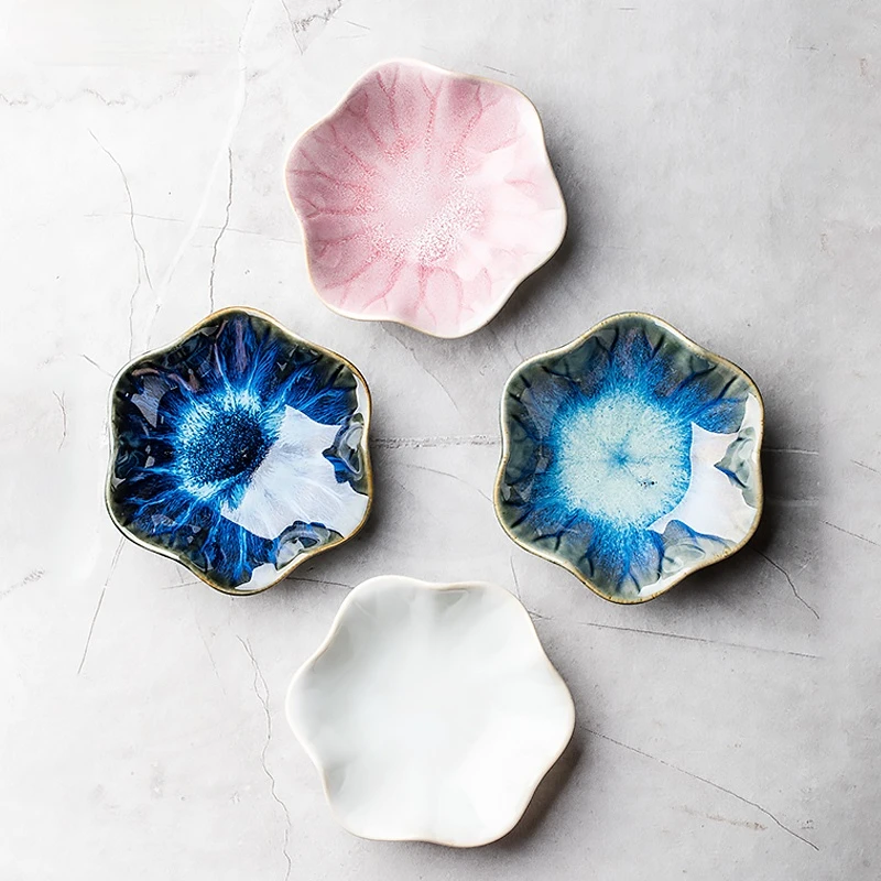 

Personality Star Air Conditioning Dish Household Ceramics Creative Soy Sauce Dish Vinegar Dishes Bone Material Saucer Dish