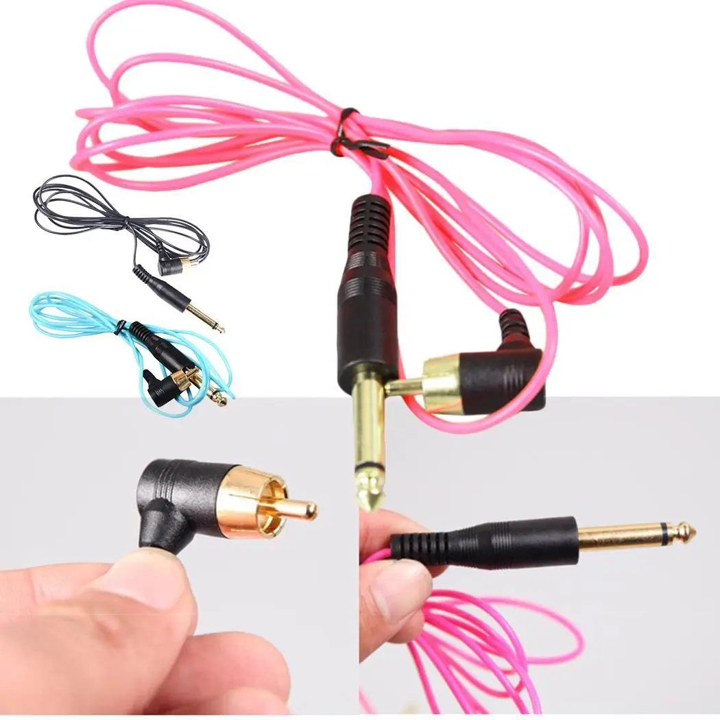 Тату силиконовый локоть голова мотор машина кабель питания красный/синий/черный