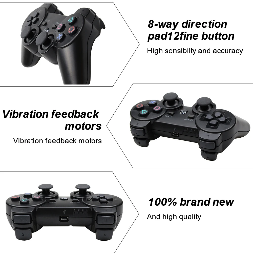 Bluetooth геймпад для SONY PS3 беспроводной джойстик игровой станции контроллер Sony