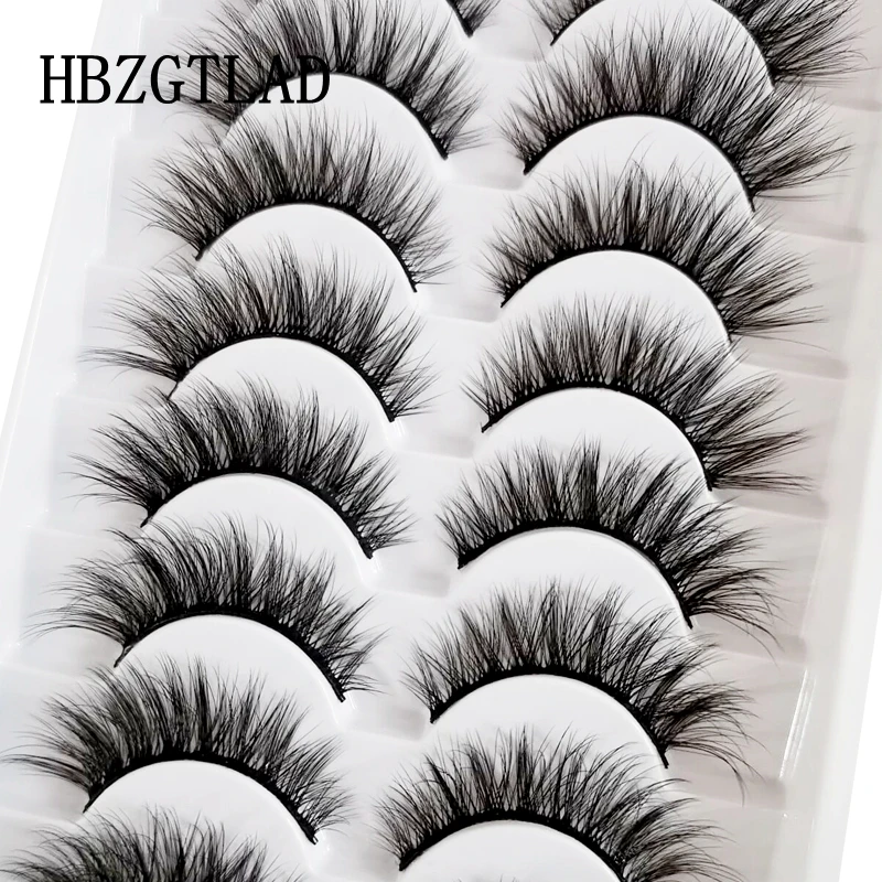 

NEW 2-12 pairs 3D fake Eyelashes 100% Mink Eyelashes Mink Lashes Natural Dramatic Volume Eyelashes Extension False Eyelashes