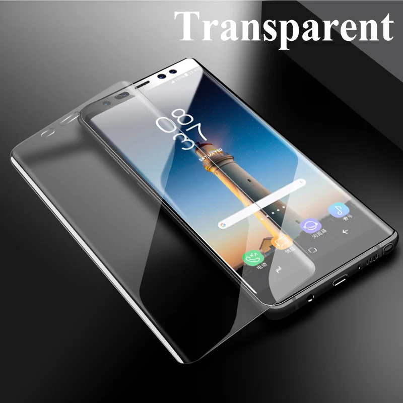 3d Защитное стекло для экрана для Samsung Galaxy S8 S9 Plus Armor Samsun Galax Note S 8 9 8pus 9 Plus Note8 Note9 лист