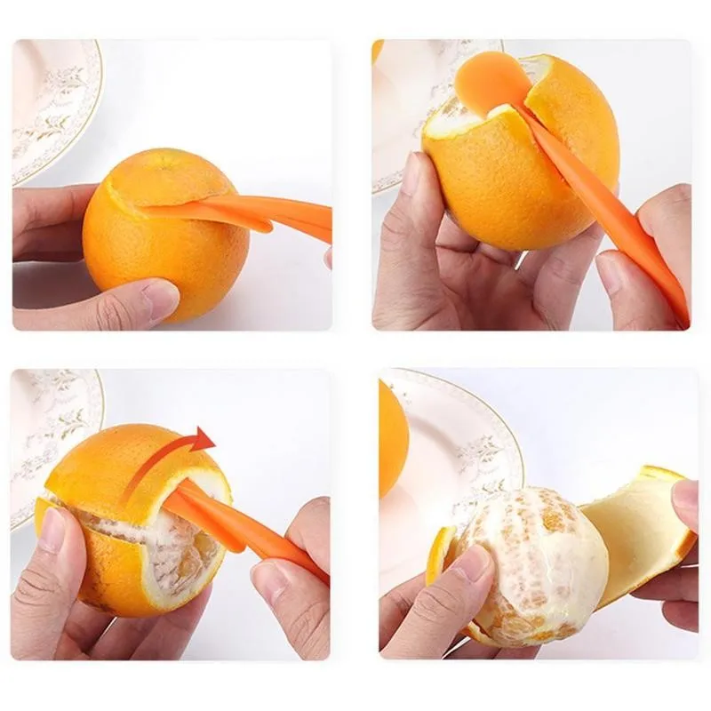 

Orange Peelers Zesters Stripper Orange Device Skinning Fruit Juice Knife Peelers Tools Helper Orange Vegetable Citrus Opene O1F0