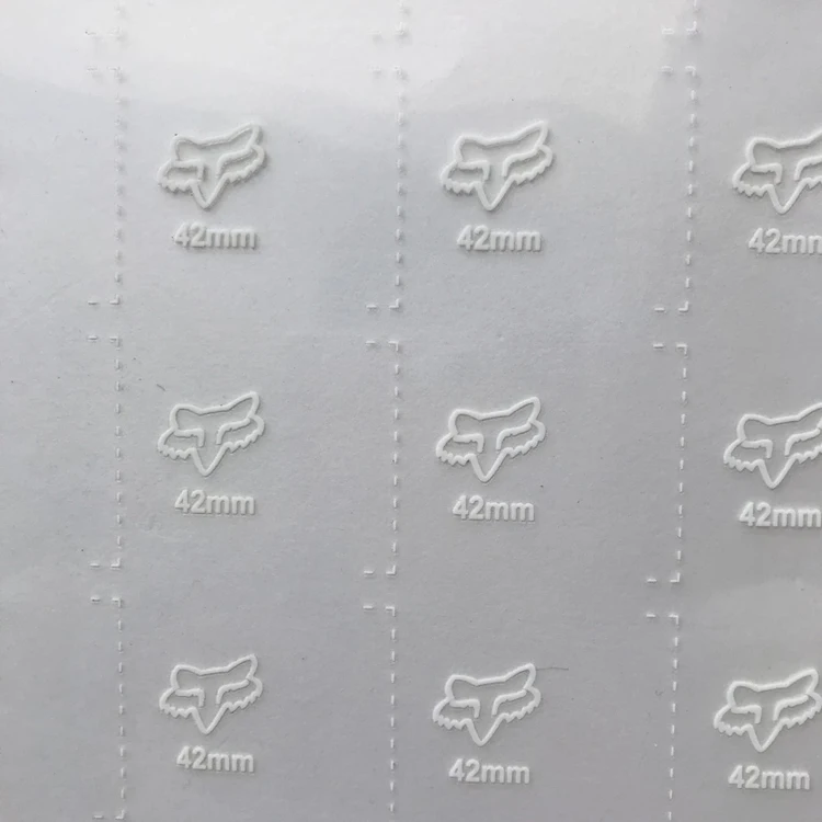 Изготовленный На Заказ утюг для одежды на этикетках теплопередачи