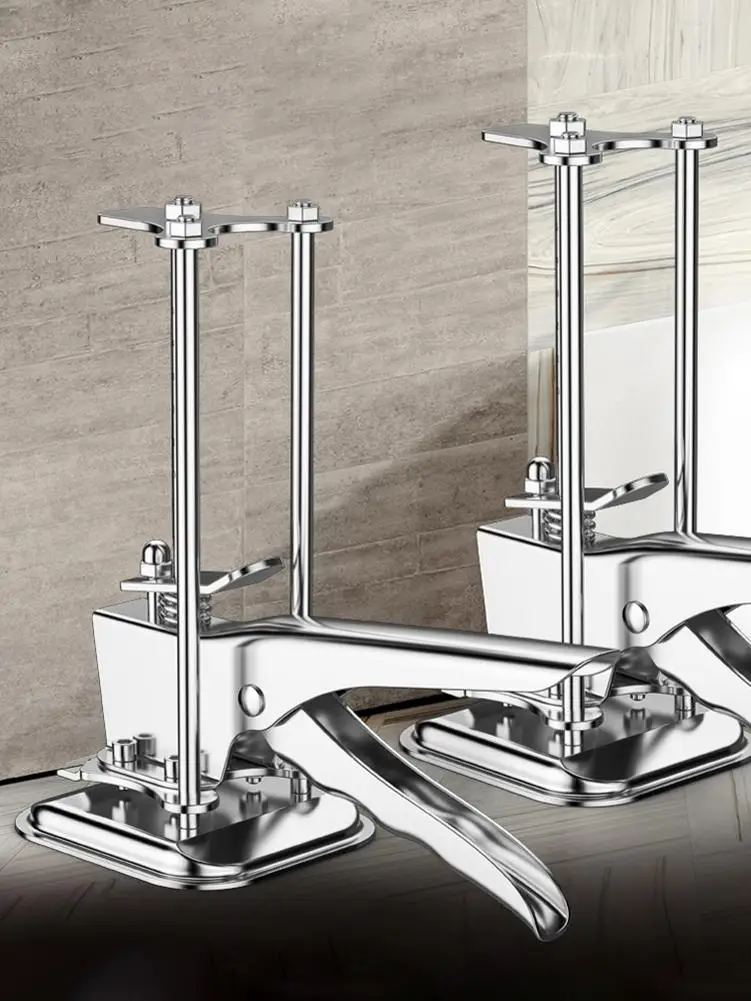 Viking Arms Tile Height Regulator Clamping Construction Tool Labor-Saving Stainless Steel Locator Leveling System Lifter