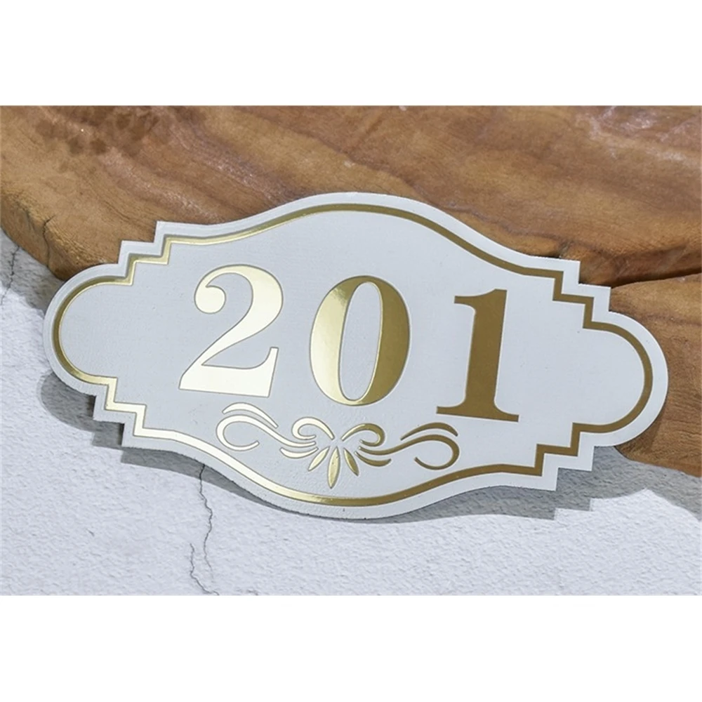 

Room Door Numbers Indicator Signage Plate