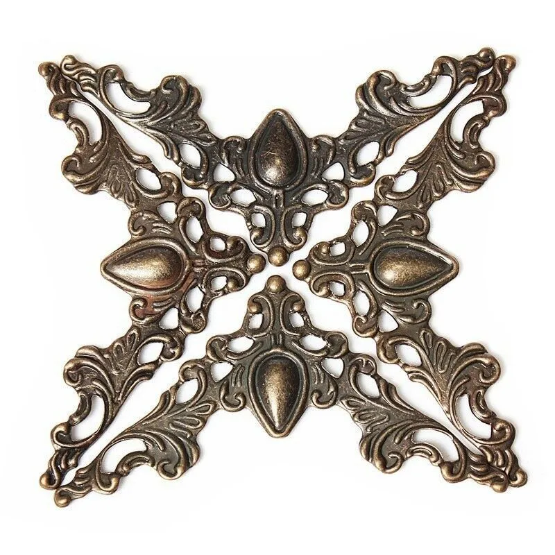 KALASO 20 шт. Серебряный Бронзовый Золотой Античный деревянный чехол для шкатулки