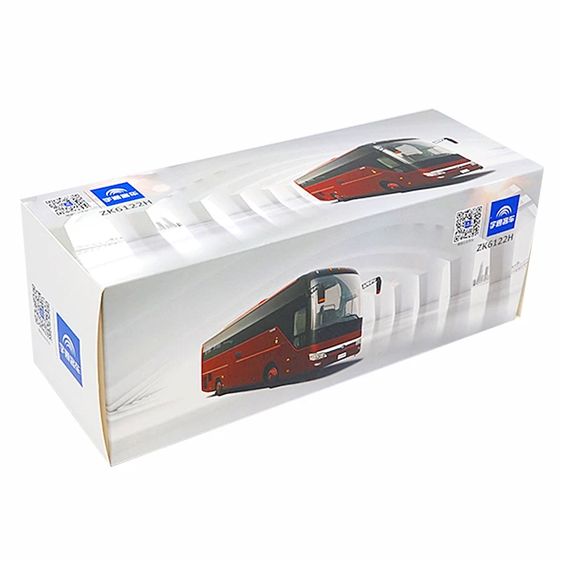 Оригинальная Авторизованная Подлинная модель автобуса 1:42 ZK6122h9 литая