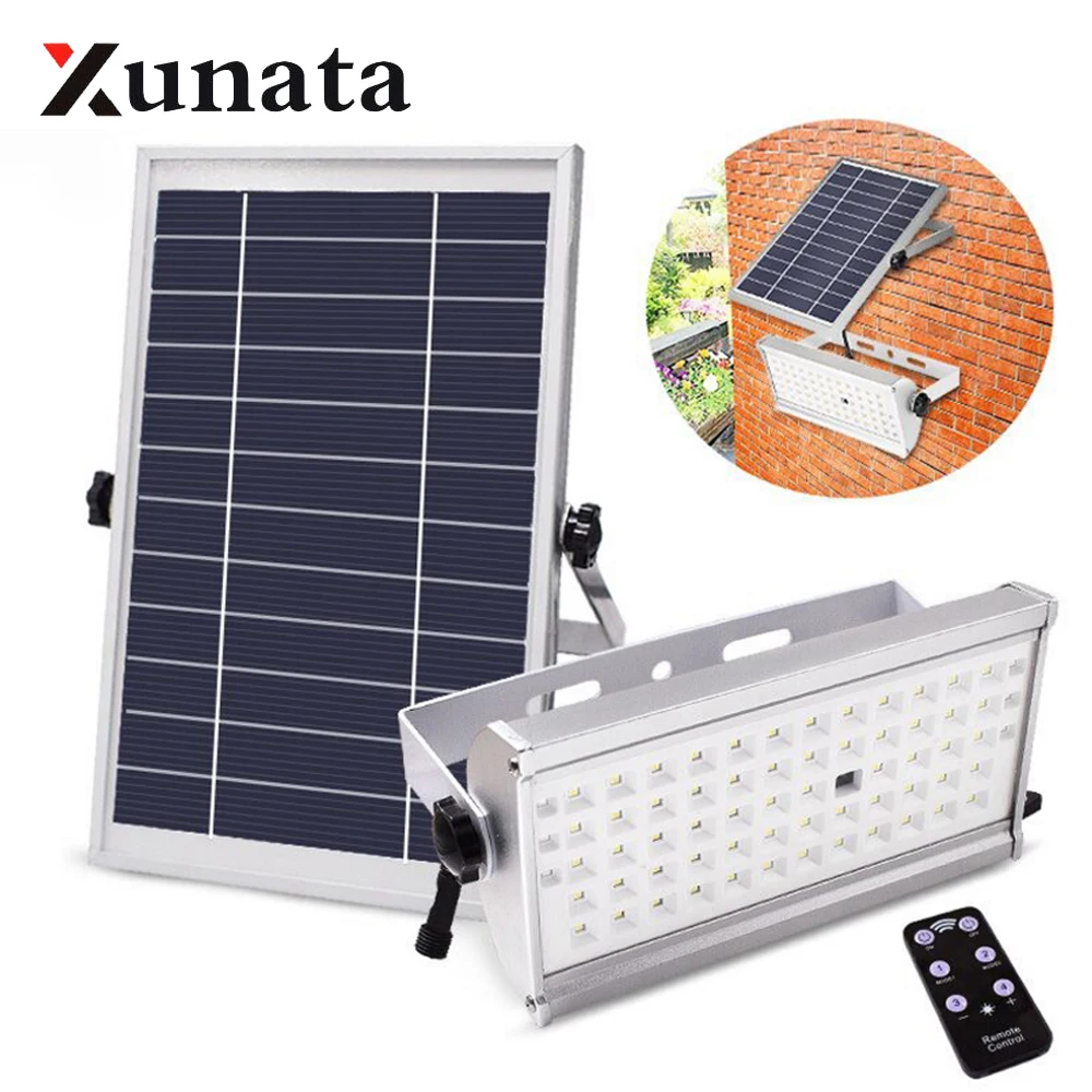 Светодиодный настенный светильник на солнечной батарее водонепроницаемый