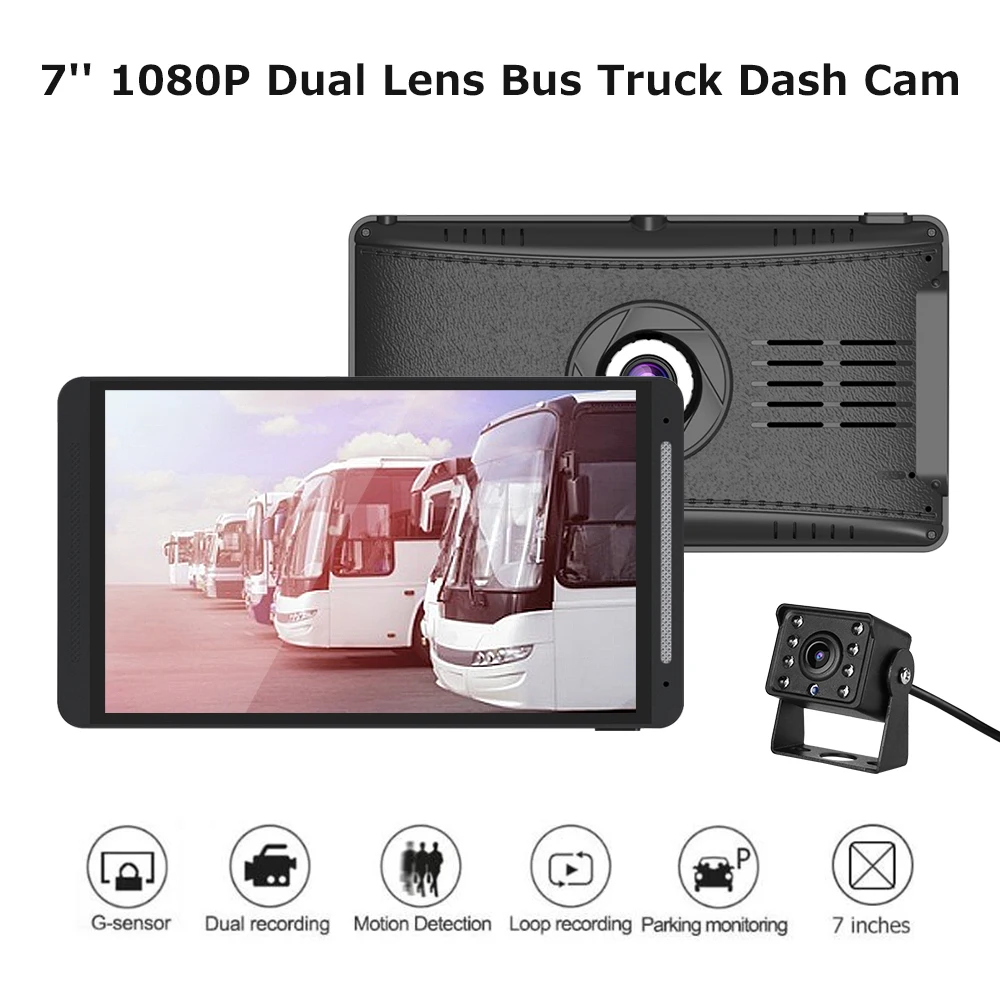 7 дюймов сенсорный экран проводной автомобильный монитор камера заднего вида