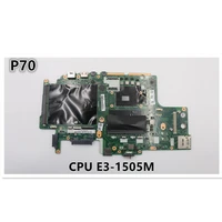 original laptop lenovo thinkpad p70 motherboard with cpu sr2fn ixeon e3 1505m bp700 nm a441 fru 01av320 00ny351