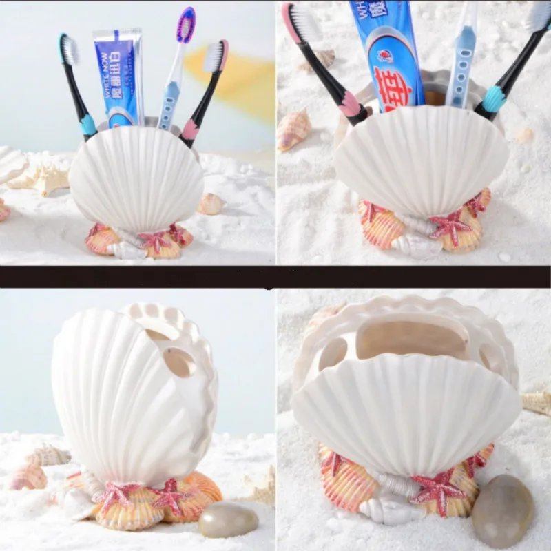 Высококачественные креативные держатели для зубных щеток из смолы зубная паста