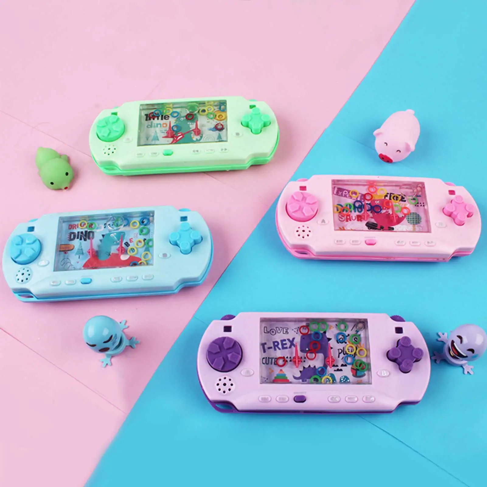 Детская игровая машина с водяными кольцами развивающая игрушки умения для детей