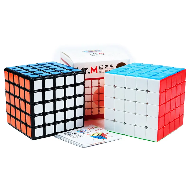 

Shengshou Mr.M 5x5x5 Magnetic Cube SengSo Mrm 5x5 Speed Magic Puzzle Magnet Positioning Cubo Magico Cubes Game