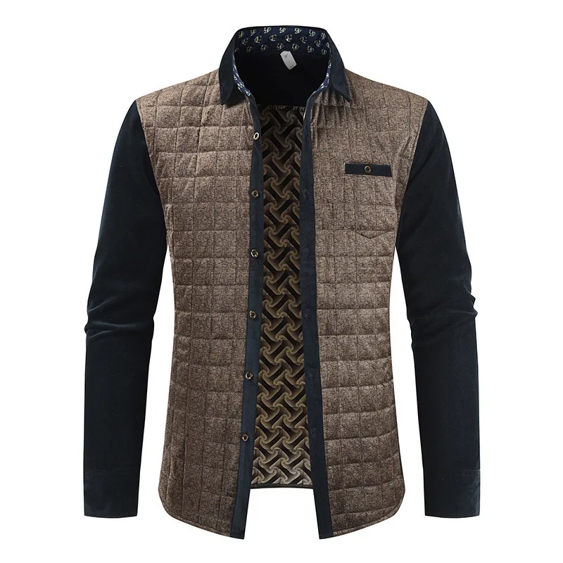 Куртка мужская хлопковая повседневная приталенная на весну и осень | Мужская