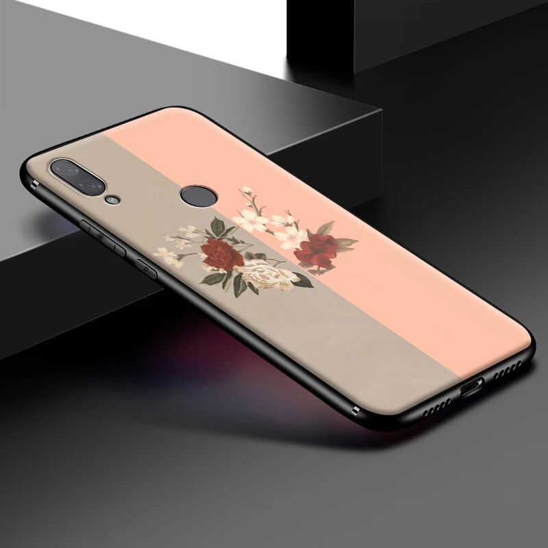 Aesthetic Sky Clouds Flowers Case for Redmi Note 9s 9 8 7 10 10s 10T K40 9T 9C 9A 10X Pro Prime NFC | Мобильные телефоны и