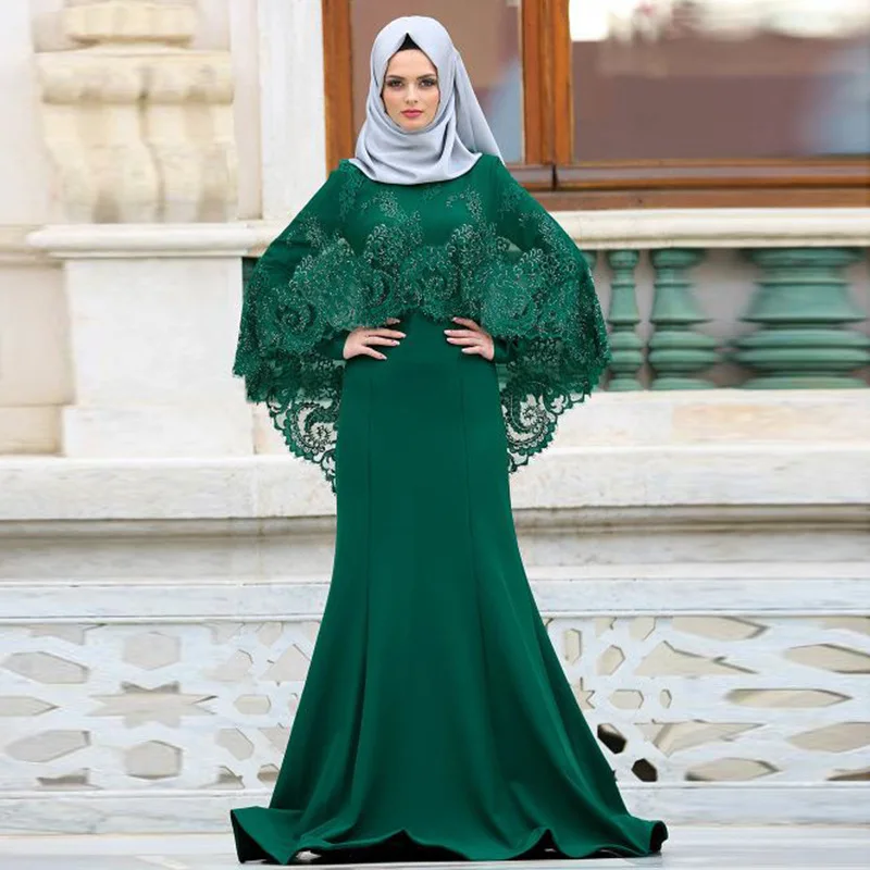 WEPBEL Fahsion мусульманское платье Дубай народный обычай abaya Slim Fit сплошной комплект из