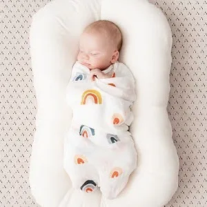 

Cuna Bebe Cotton Baby Lounger Newborn Crib Cunas Para El Bebe Portable Baby Nest Travel Bed Cama Nido Bebe 75*45cm