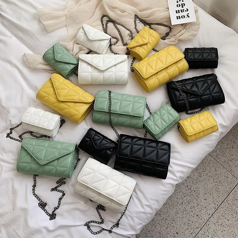 

Women Sexy Simple Solid Crossbody Bags PU Handbag Casual Shoulder Messenger Bags Ladies Purse Fashion New Luxury Designer Female