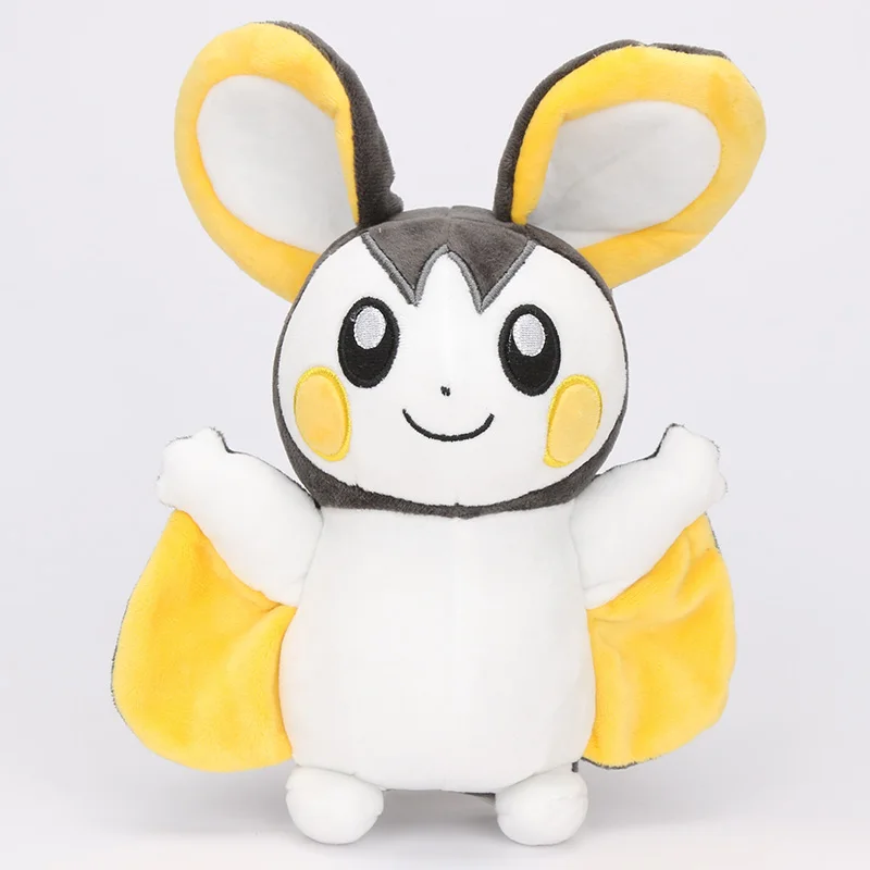 Такара Tomy подлинный Покемон Пикачу Eevee плюшевые игрушки Charmander Gengar Pichu Bulbasaur Mew плюшевые мягкие игрушки для детей - Цвет: 20cm Emolga