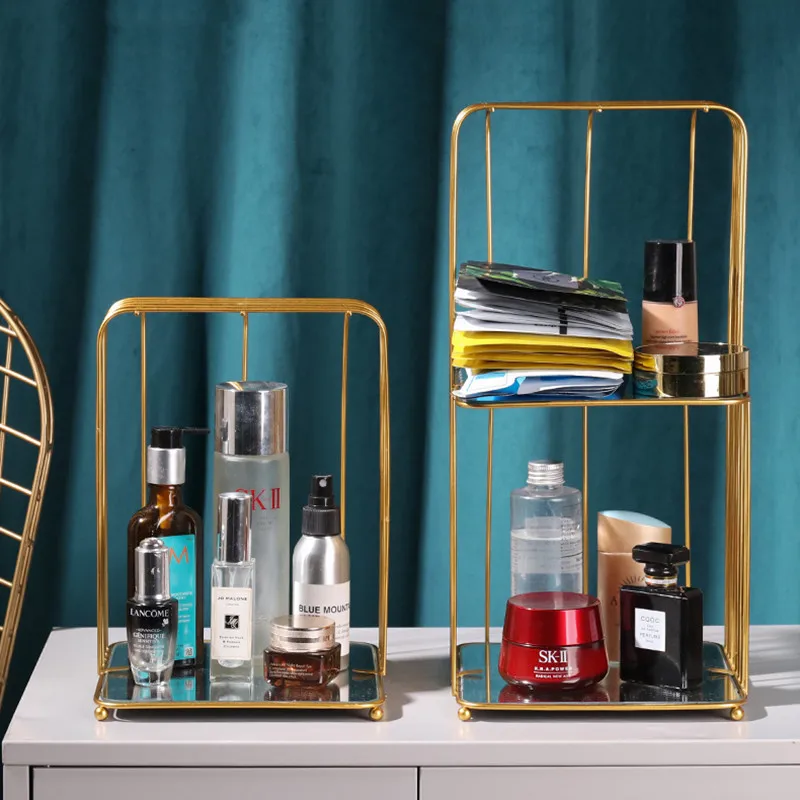Скандинавский туалетный столик держатель для косметики креативный Железный