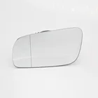 Левое боковое стекло на зеркало для Skoda Superb B5 2001 2002 2003 2004 2005 2006 2007 2008 автомобильное стекло для боковой двери заднего стекла с подогревом