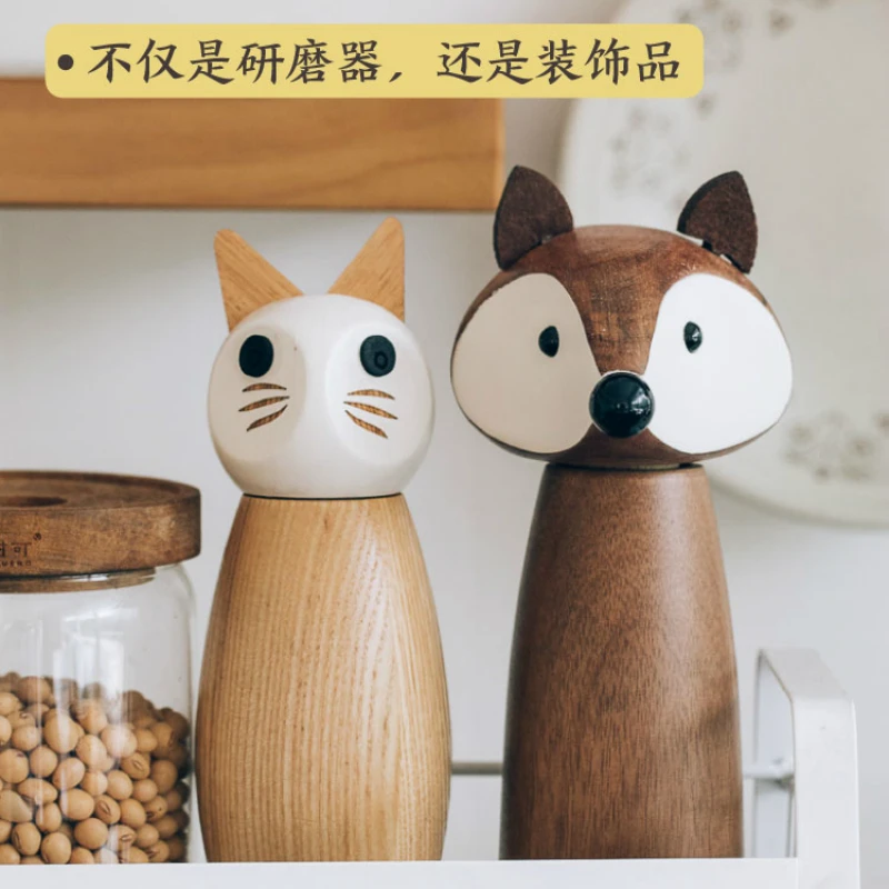 

Pepper manual mills grinding machine wood adjustable stand salt grain spice mills crusher molinillo pimienta cooking tools DG50M