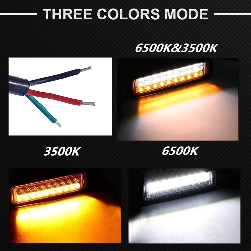 6 дюймовый светодиодный рабочий фонасветильник Светодиодный прожектор для